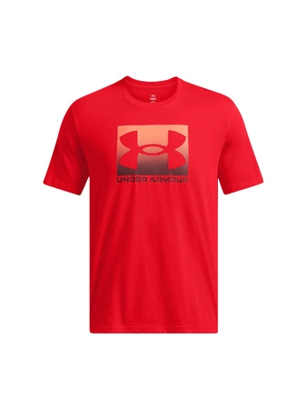 Koszulka sportowa męska Under Armour UA Boxed Sports t-shirt treningowy czerwona (1386793-600)