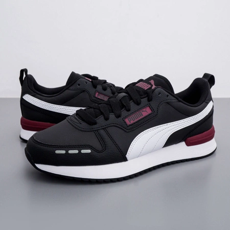 Wyprzedaż - Sneakersy męskie PUMA R78 SL buty sportowe czarne (374127-12)