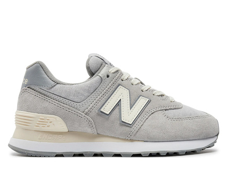 Buty męskie New Balance NB 574 ze skóry zamszowej szary (U574GBG)