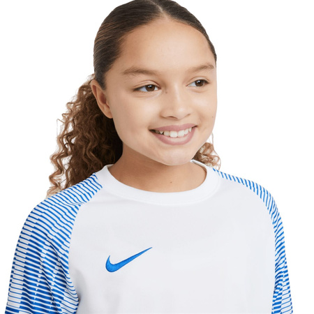 Koszulka dla dzieci Nike Df Academy Jsy SS biała (DH8369 102)