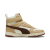 Sneakersy męskie Puma RBD Game WTR wysokie za kostkę zimowe skórzane białe (387604-09)