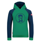 Bluza z kapturem dziecięca dla chłopca/dziewczynki Trollkids Kids Stavanger Sweater pepper green/navy (981-327)