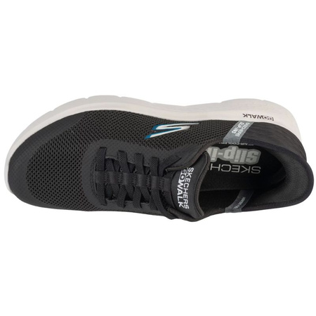 Skechers Slip-Ins: Go Walk Flex - Hands Up 216324-BKGY Czarne 44 (216324-BKGY)