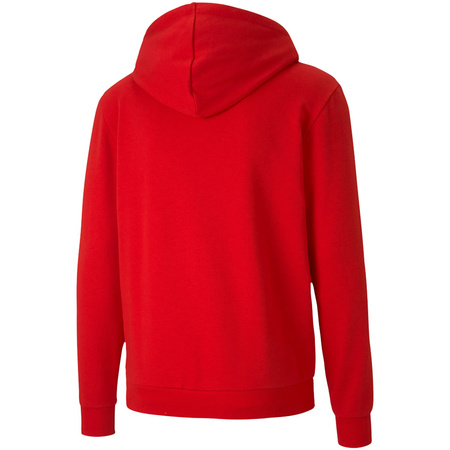 Bluza z kapturem męska Puma TEAM GOAL 23 CASUALS HOODED JK sportowa rozpinana czerwona (656708-01)