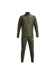 Komplet dresowy męski Under Armour UA Tracksuit treningowy sportowy zielony (1379592-390)