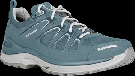 Buty trekkingowe damskie Lowa INNOX EVO GTX LO Ws denim/light grey nieprzemakalne oddychające GORE-TEX niebieskie (320616 6324)