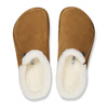 Klapki Birkenstock Zermatt Premium Shearling LEVE Mink LAF wąska (1023145)