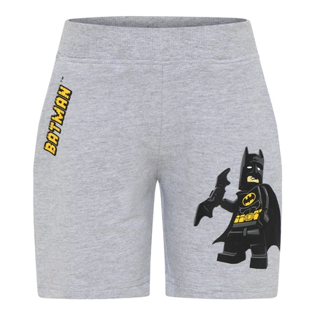 Wyprzedaż - Spodenki krótkie dziecięce Lego Wear Batman LWPARKER 305 szare (12010812-912)