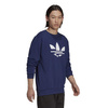 Męska bluza Adidas Originals ST CREW w kolorze niebieskim (H37734)