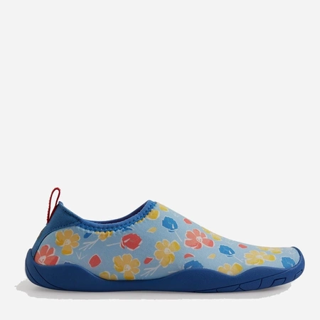 Wyprzedaż - Buty do wody dziecięce Reima Lean szybkoschnące z motywem w kwiatki niebieskie (5400091A-6301)