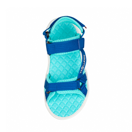 Sandały sportowe dziecięce dla chłopca/dziewczynki Trollkids Kids Oslofjord Sandal midnight blue / dark mint (268-134)