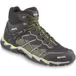 Buty trekkingowe męskie Houston Mid GTX wodoszczelne z membraną GORE-TEX skóra welurowa szare (4671/22)