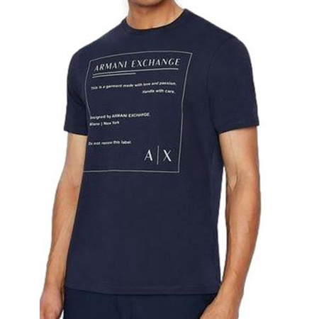 Koszulka Armani Exchange T-SHIRT Granatowy (3LZTHD-ZJH4Z-15BA)