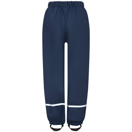 Wyprzedaż - Spodnie turystyczne dziecięce Lego Wear LWPOWAI 707 Rain Pants przeciwdeszczowe granatowe (22873-590)
