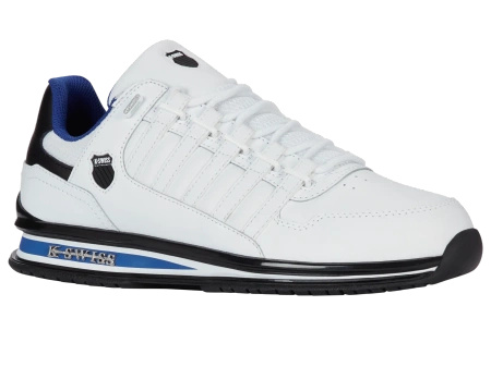 Męskie sneakersy K-Swiss RINZLER GT WHITE/BLUE QUARTZ/BLACK-M (08907-125-M)