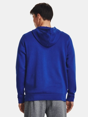Bluza męska UNDER ARMOUR Essential Fleece Full-Zip niebieska (1373881-400 )