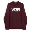 Bluza sportowa męska Vans Classic Crew długi rękaw lifestyle bordowa (VN0A7Y3U4QU)