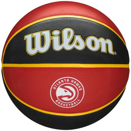 Piłka do koszykówki Wilson NBA Team Atlanta Hawks Ball (WTB1300XBATL)