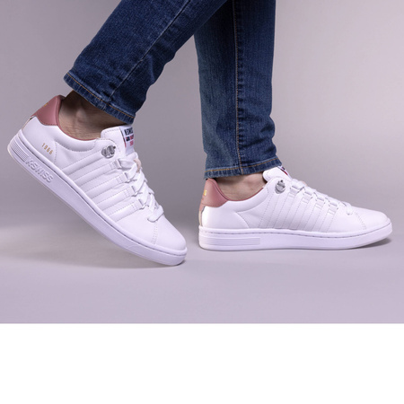 Sneakersy damskie K-Swiss Lozan II buty sportowe skórzane białe (97943-115-M)