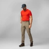 Spodnie męskie Fjällräven Abisko Trail Stretch Trousers M Suede Brown (F12200163-244)