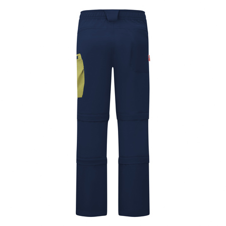 Spodnie trekkingowe dziecięce dla chłopca/dziewczynki Trollkids Kids Preikestolen Double Zip-Off Pants mystic blue/kiwi (623-142)