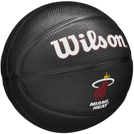Piłka do koszykówki Wilson Team Tribute Miami Heat Mini Ball Jr (WZ4017607XB)