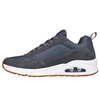 Wyprzedaż - Buty sportowe męskie Skechers Uno Stacre sneakersy granatowe (52468-CHAR)