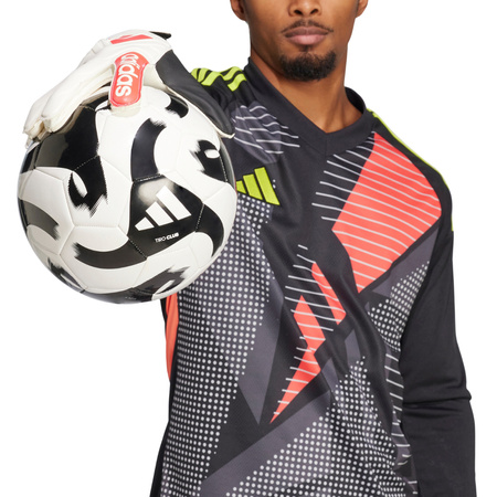 Rękawice bramkarskie adidas Copa Club Goalkeeper biało-pomarańczowe (JH3789)