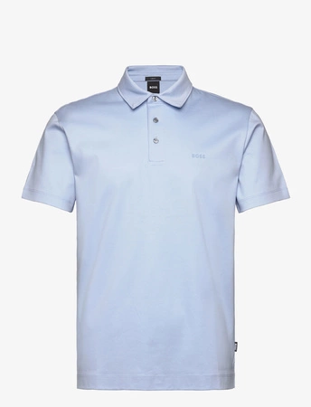 Koszulka Polo męska BOSS Palosh 30 AZZURRO slim fit niebieski (50471335-450)