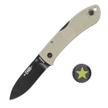 Ka-Bar 4062CB - Dozier Folding Hunter (Coyote Brown)