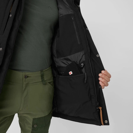 Kurtka ocieplana męska Fjällräven Nuuk Parka M Black (F86668-550)