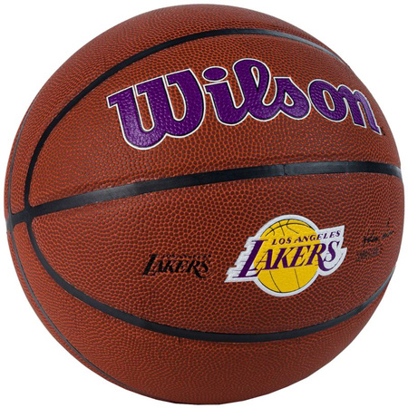 Piłka do koszykówki Wilson Team Alliance Los Angeles Lakers Ball (WTB3100XBLAL)