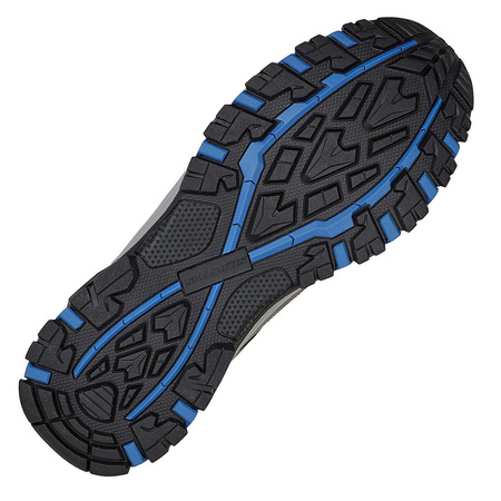 Buty trekkingowe męskie Skechers Selmen Melano sneakersy wodoodporne szare (204477-GRY)