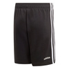Spodenki dla dzieci adidas Essentials 3 Stripes Knit Short czarne (DV1796)