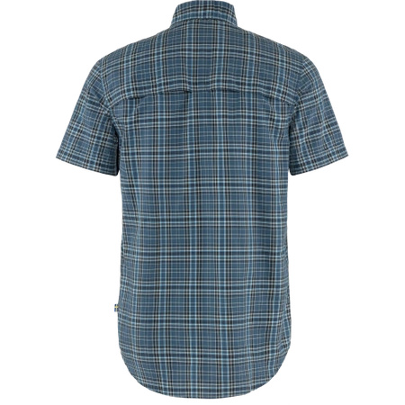 Koszula z krótkim rękawem męska Fjällräven Abisko Hike Shirt SS M Indigo Blue-Dark Navy (F82268-534-555)