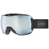 Gogle narciarskie damskie/męskie Uvex Downhill 2100 CV snowboardowe sportowe czarne (55/0/398/2030)