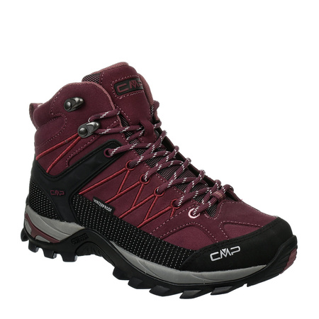 CMP RIGEL MID WMN TREKKING SHOES WP PRUGNA Dark Pink (3Q12946-H910)