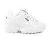 Fila Buty Dziewczęce DISRUPTOR KIDS Białe (10105671FG)