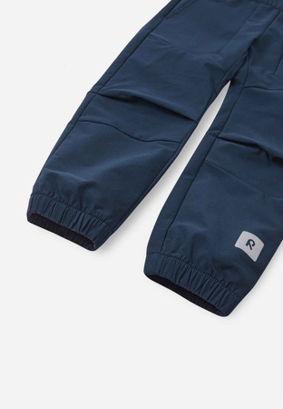 Wyprzedaż - Spodnie joggery dla dziewczynki/chłopca Reima Pants Siimes Navy anti-bite granatowe (5100192A-6980)