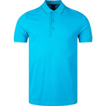 Koszulka Polo męska BOSS Paule 4 Turquoise/Aqua bawełniana slim fit turkusowa (50506195-442)