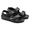 Sandały dziecięce Birkenstock Milano Essentials Kids EVA Black czarne narrow wąskie (1009353)