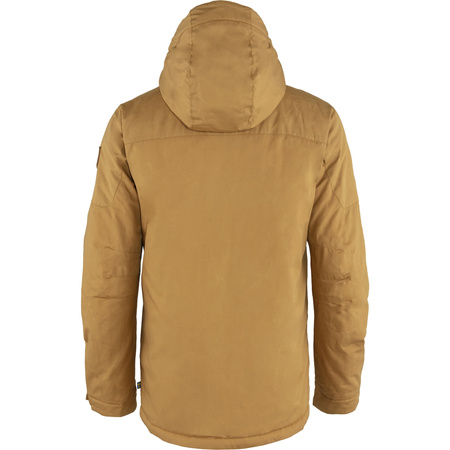 Wyprzedaż - Kurtka zimowa z kapturem męska Fjällräven Skogsö Padded Jacket M ocieplana brązowa (F82279-232)