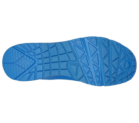 Buty sportowe męskie Skechers Uno Stand On Air sneakersy niebieskie (52458-BLU)