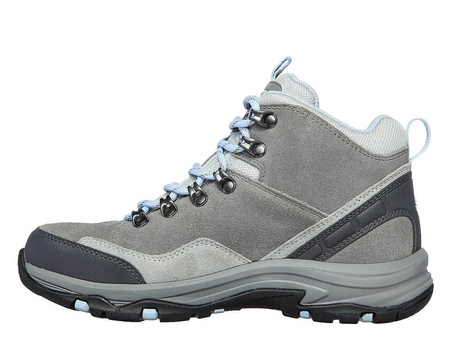 Wyprzedaż - Buty hikingowe damskie Skechers Relaxed Fit Trego Rocky Mountain RM turystyczne (158258-GRY)
