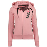 Bluza damska z kapturem Geographical Norway Fabuleuse EO Lady 100 ROSE CLAIR (WU5303F/GNO-LIGHT PINK)