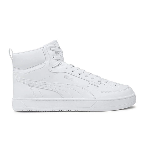 Wyprzedaż - Sneakersy za kostkę unisex Puma Caven 2.0 MID klasyczne oddychające buty z wysoką cholewką białe (392291-02)