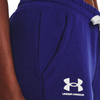 Spodnie dresowe damskie Under Armour UA Rival Fleece treningowe joggery granatowe (1356416-468)