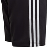 Spodenki dla dzieci adidas Essentials 3-Stripes Woven czarne (HR6332)