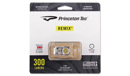 Princeton Tec - Latarka czołowa REMIX - TAN / MultiCam (RMX300-RD-MC)