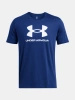 Koszulka sportowa męska Under Armour Logo t-shirt treningowa granatowa (1382911-432)